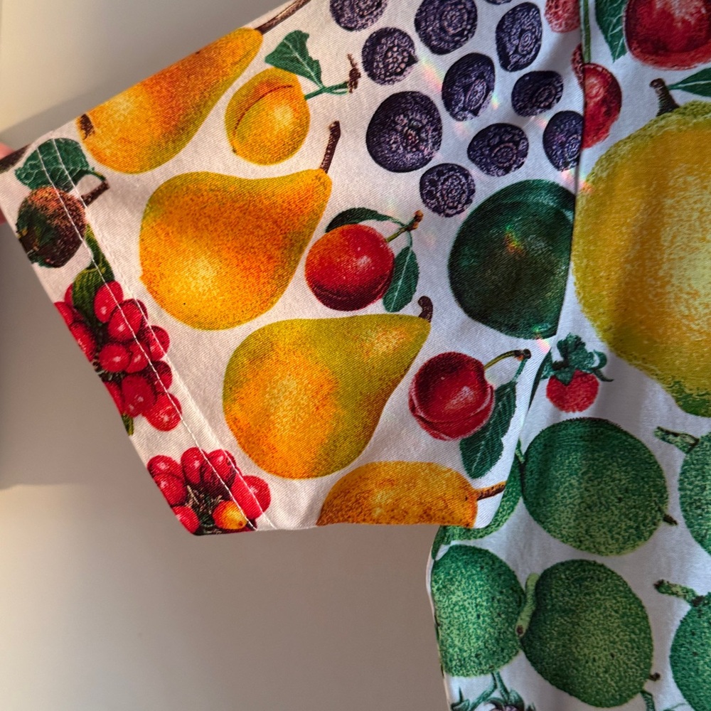 Gucci vintage Tom Ford Era s/s 1996 Fruit Print Tee size M - Picture 5 of 7
